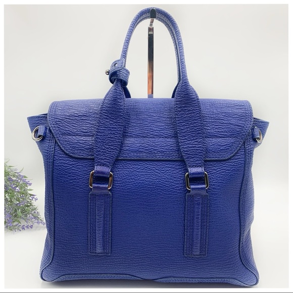 3.1 PHILLIP LIM Medium Pashli Satchel Cobalt Blue - Picture 7 of 13